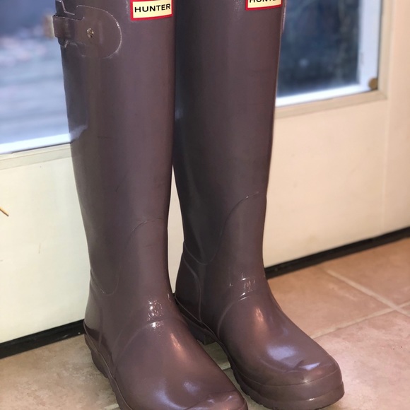 Hunter Glossy Rain Boots - Picture 2 of 2